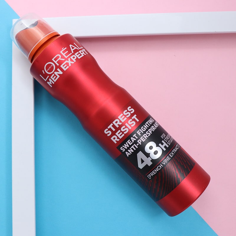 اسپری لورال 48 ساعته Loreal STRESS RESIST حجم 250میل کد ۹۱۴۰۴