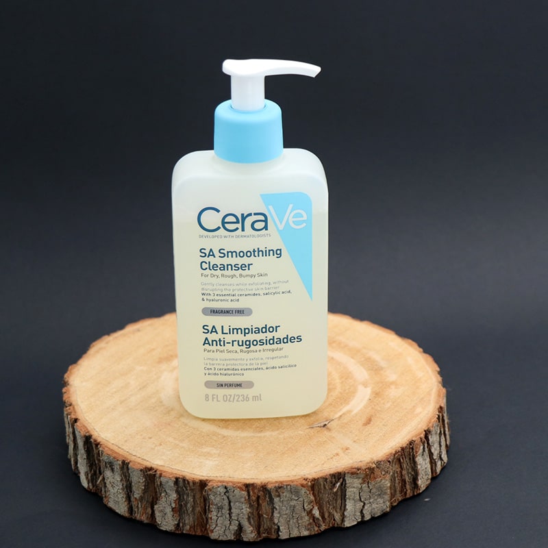 ژل شستشو سراوی CeraVe SA Smoothing Cleanser پوست خشک و خیلی خشک حجم 236 میل کد ۹۲۷۱۲