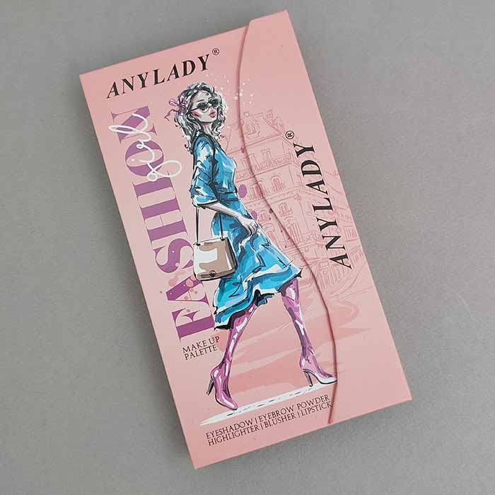 پالت سایه کیفی چندکاره آنی لیدی ANYLADY مدل (2) FASHION حجم 90 گرم کد 93038
