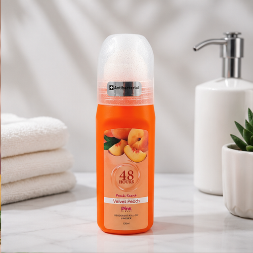 رول ضد تعریق (مایع) پینک pink مدل Velvet Peach حجم 120 میل 93773