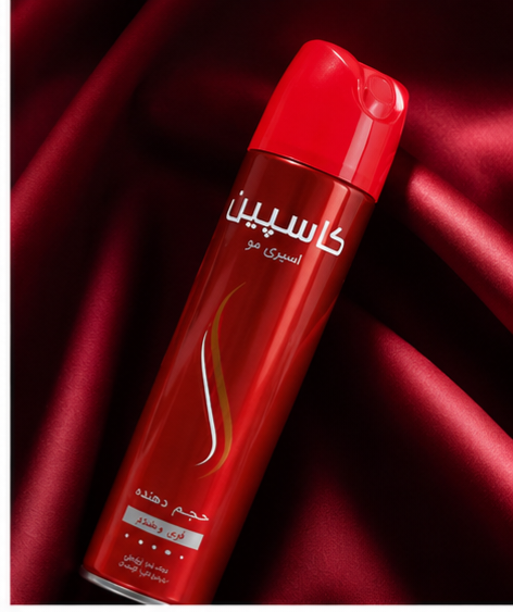 اسپری حالت دهنده مو کاسپین مدل Volume حجم 250 میلی لیتر ( فرم دهنده ) 93715